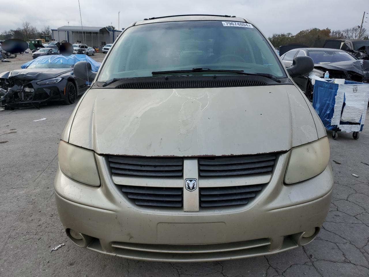 2007 Dodge Caravan VIN 2D4GP44L57R242422 Copart auction photo, rear end / minor dent/scratches damage thumbnail 5