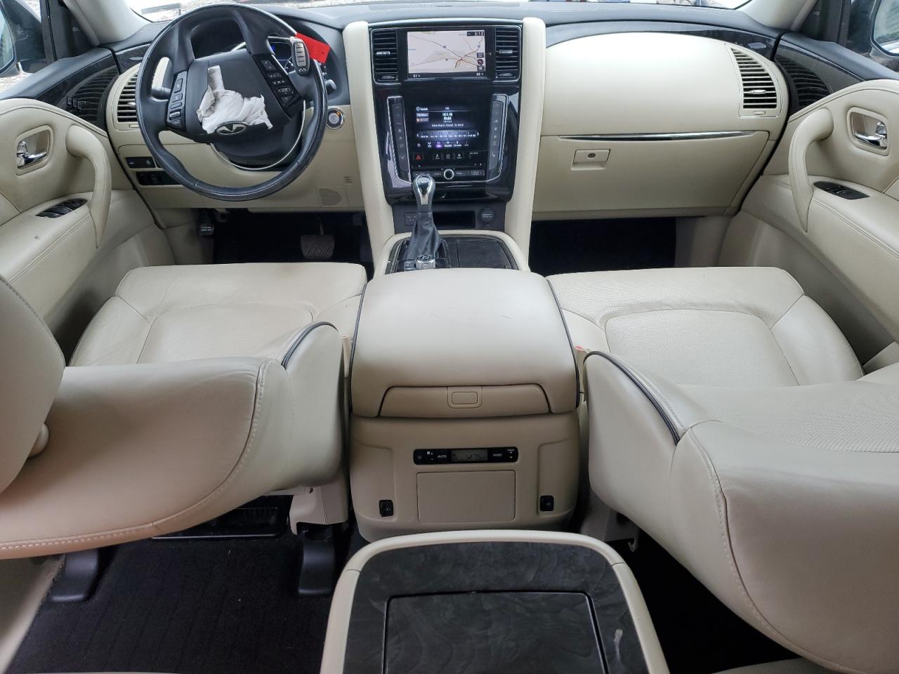 2021 Infiniti QX80 VIN JN8AZ2AF8M9716157 Copart auction photo, front end damage thumbnail 8