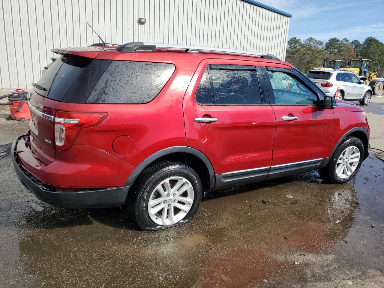 2013 Ford Explorer VIN 1FM5K8D86DGB86781 Copart auction photo, water/flood / front end damage thumbnail 3