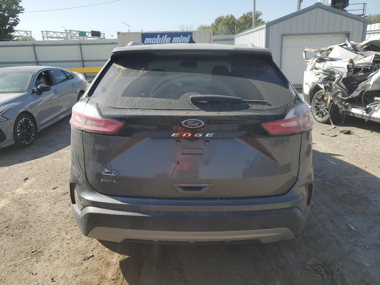 2021 Ford Edge VIN 2FMPK3J9XMBA05097 Copart auction photo, front end / side damage thumbnail 6