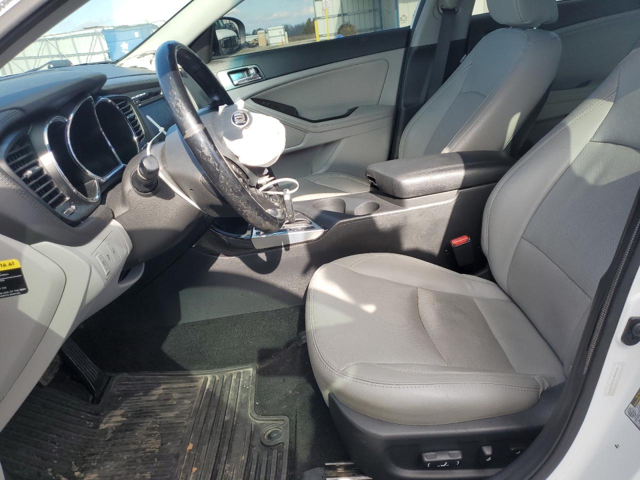 2013 KIA Optima VIN 5XXGN4A74DG207675 Copart auction photo, front end damage thumbnail 7