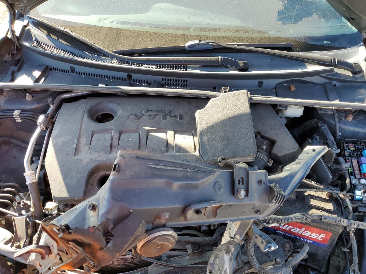 2014 Toyota Corolla VIN 2T1BURHE2EC173761 Copart auction photo, front end damage thumbnail 11