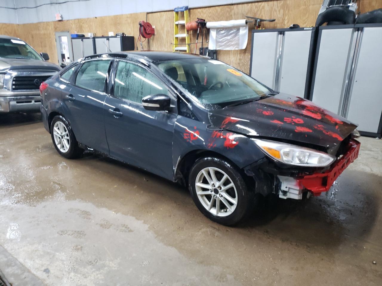 2017 Ford Focus VIN 1FADP3F27HL332430 Copart auction photo, front end / minor dent/scratches damage thumbnail 4