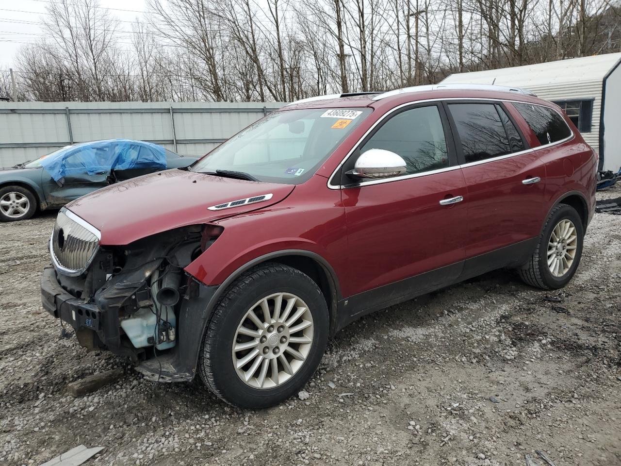 2010 Buick Enclave VIN 5GALVBED2AJ172811