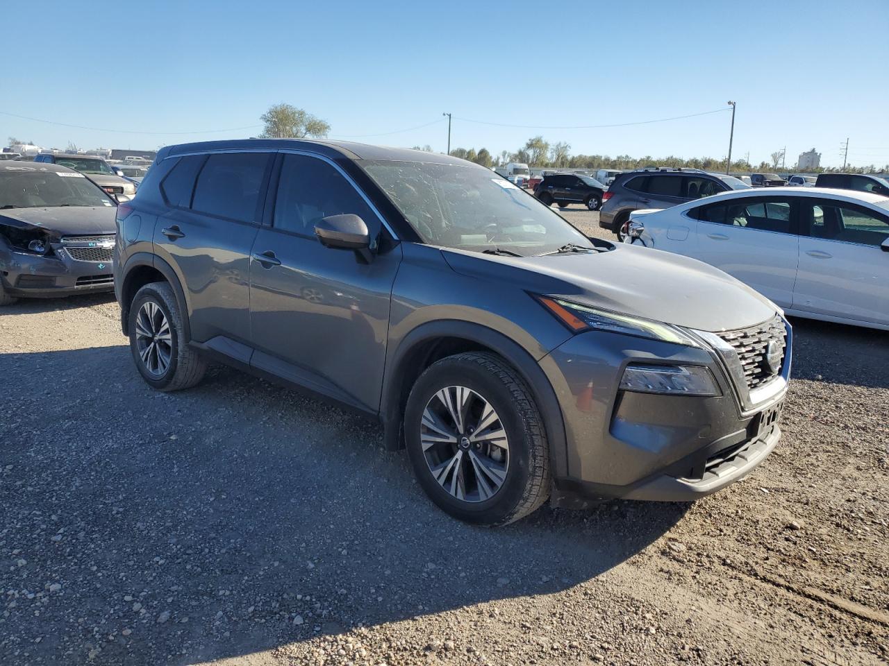 2021 Nissan Rogue VIN 5N1AT3BA2MC806103 Copart auction photo, hail damage thumbnail 4