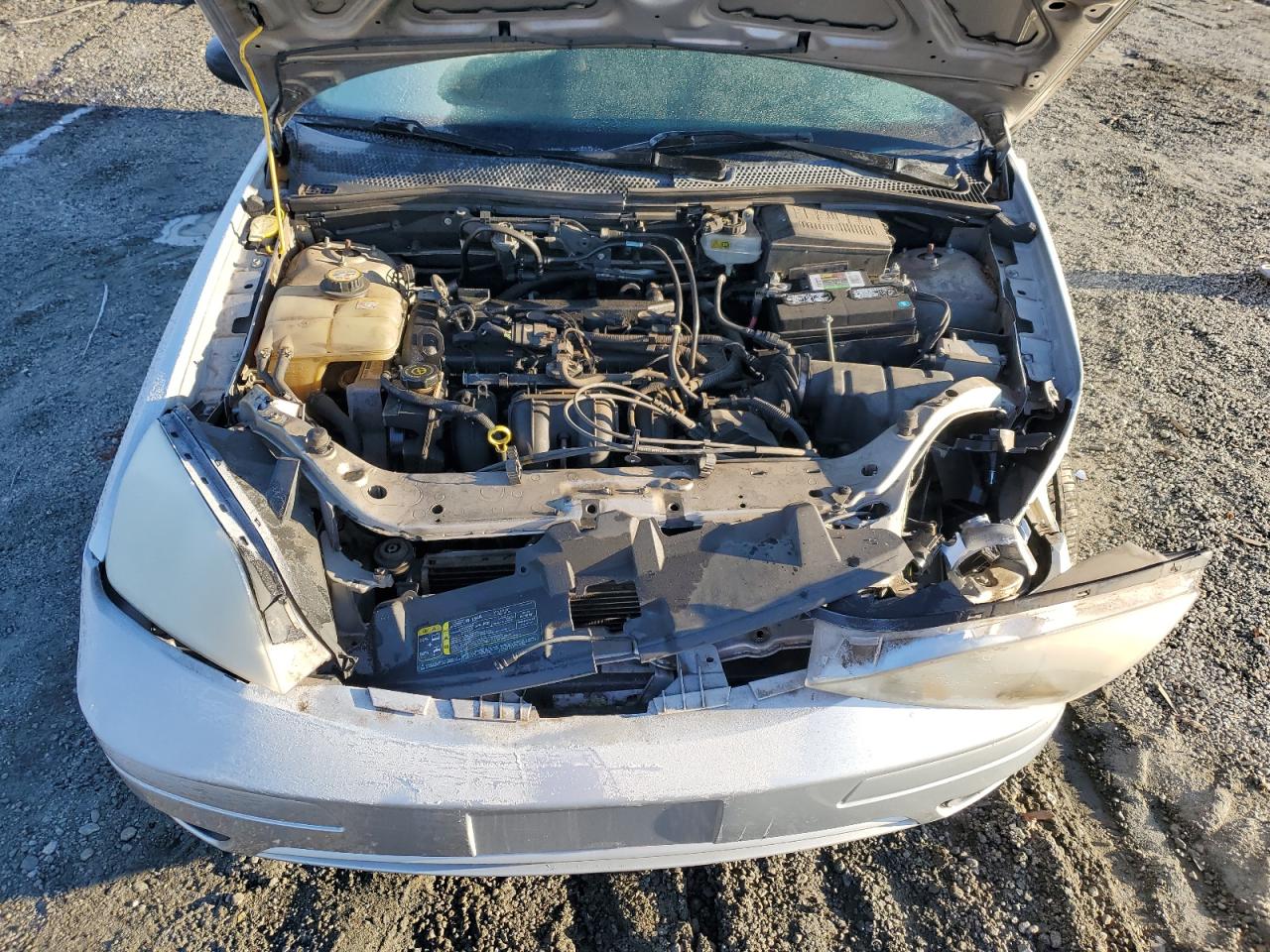 2007 Ford Focus VIN 1FAFP34N77W216809 Copart auction photo, front end damage thumbnail 11
