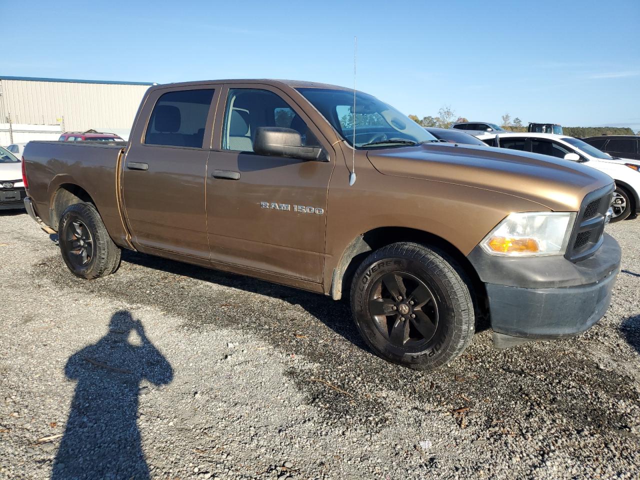 2012 Dodge RAM VIN 1C6RD7KP0CS296281 Copart auction photo, side damage thumbnail 4