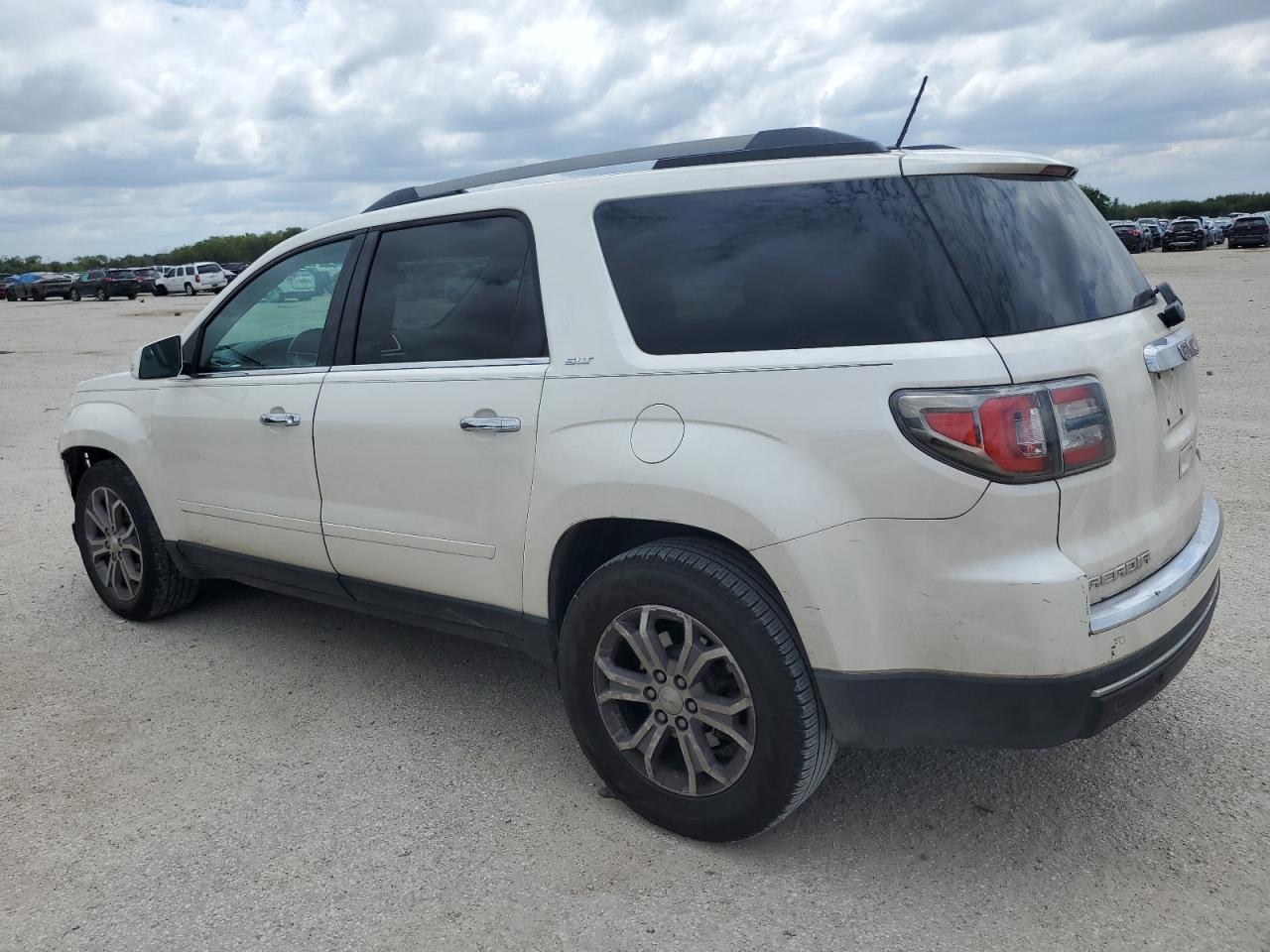 2013 GMC Acadia VIN 1GKKRRKD4DJ253393 Copart auction photo, side / front end damage thumbnail 2