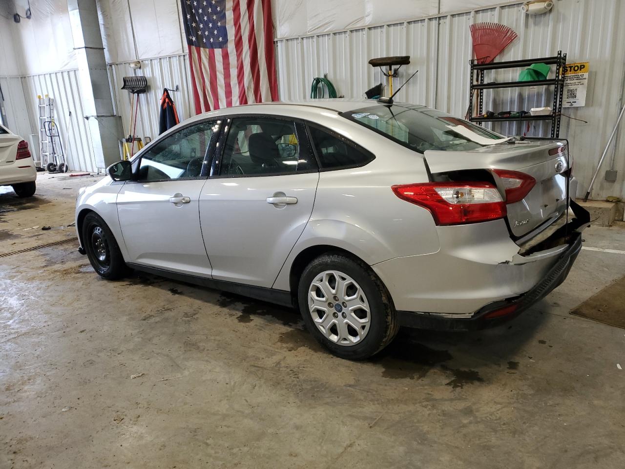 2012 Ford Focus VIN 1FAHP3F28CL160693 Copart auction photo, rear end damage thumbnail 2