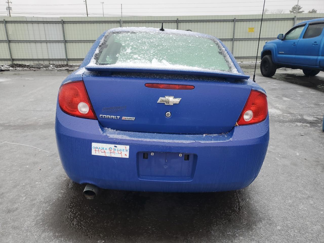 2008 Chevrolet Cobalt VIN 1G1AM58B987168176 Copart auction photo, front end damage thumbnail 6