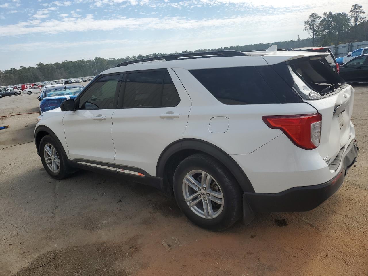 2021 Ford Explorer VIN 1FMSK7DH6MGB76118 Copart auction photo, rear end damage thumbnail 2