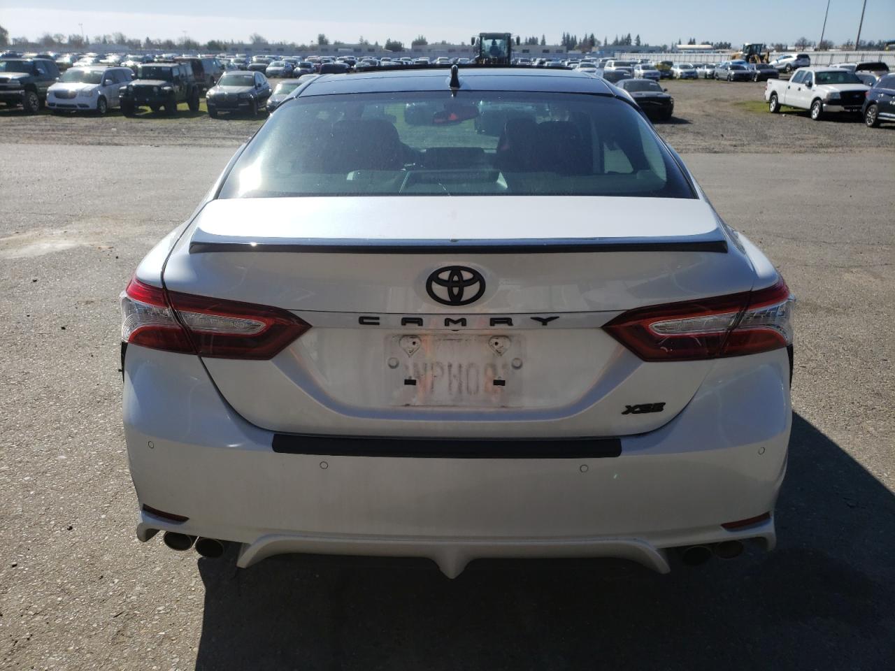 2020 Toyota Camry VIN 4T1KZ1AK2LU033417 Copart auction photo, side damage thumbnail 6