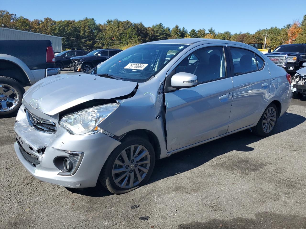 2017 Mitsubishi Mirage VIN ML32F4FJ3HHF18752