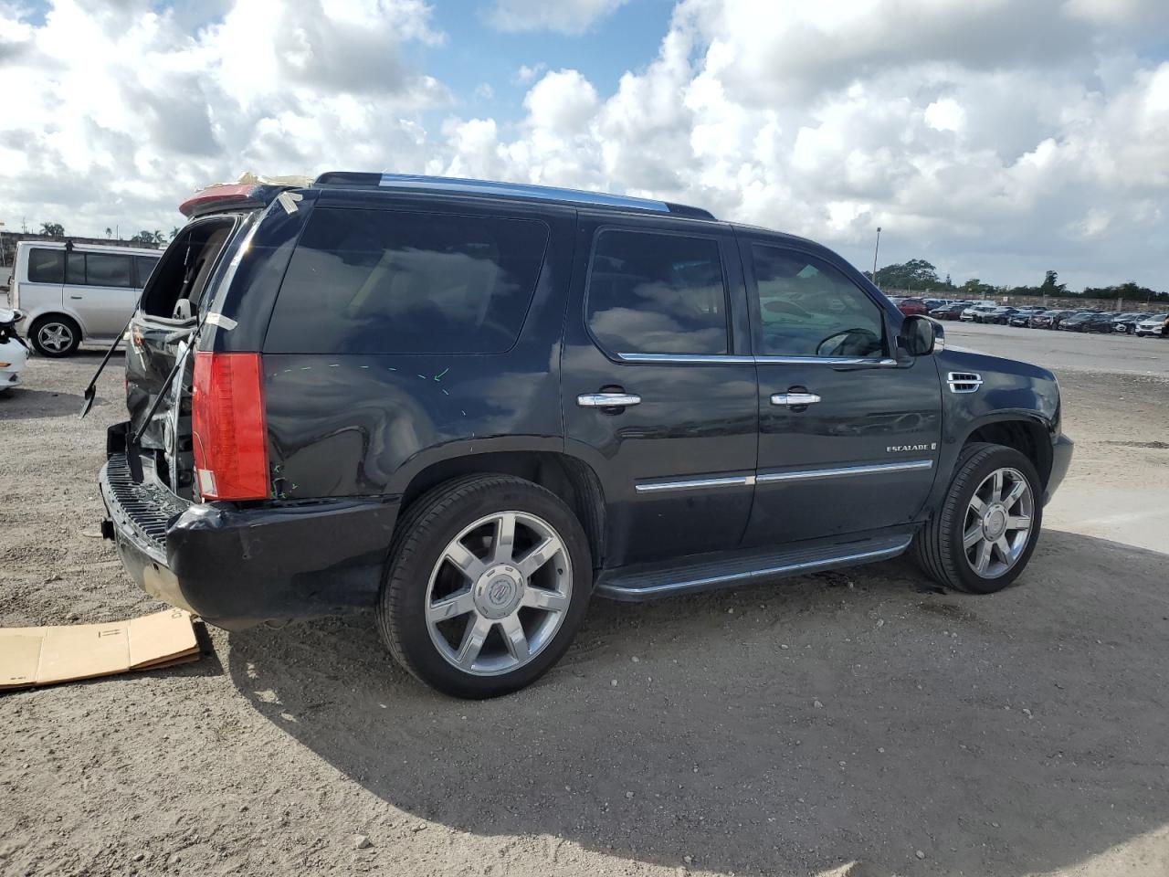 2007 Cadillac Escalade VIN 1GYEC63827R417427 Copart auction photo, rear end damage thumbnail 3
