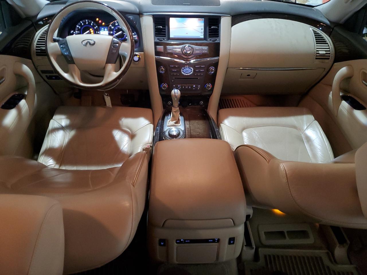 2011 Infiniti QX56 VIN JN8AZ2NEXB9001914 Copart auction photo, front end / minor dent/scratches damage thumbnail 8