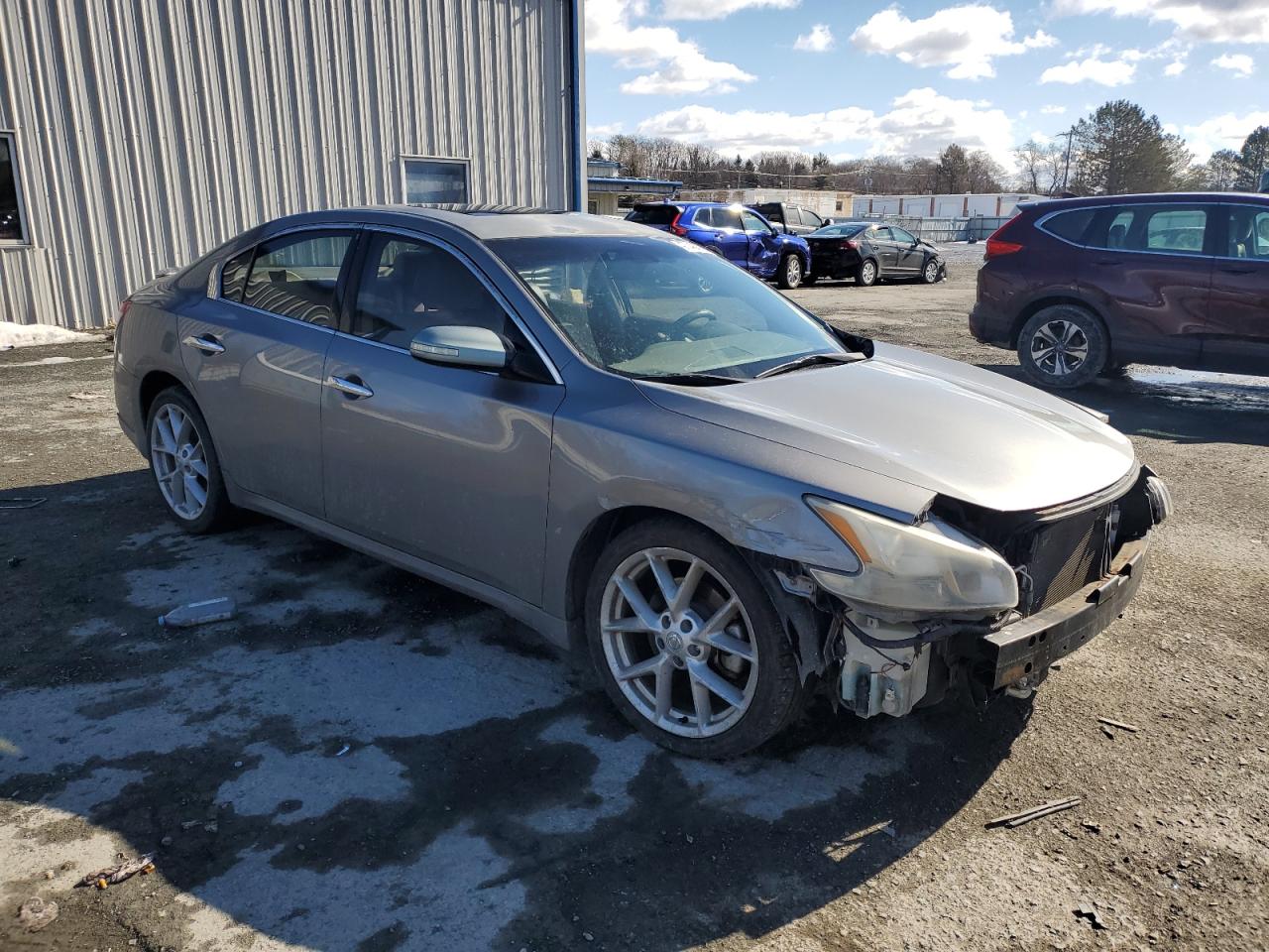 2009 Nissan Maxima VIN 1N4AA51E89C850694 Copart auction photo, front end damage thumbnail 4