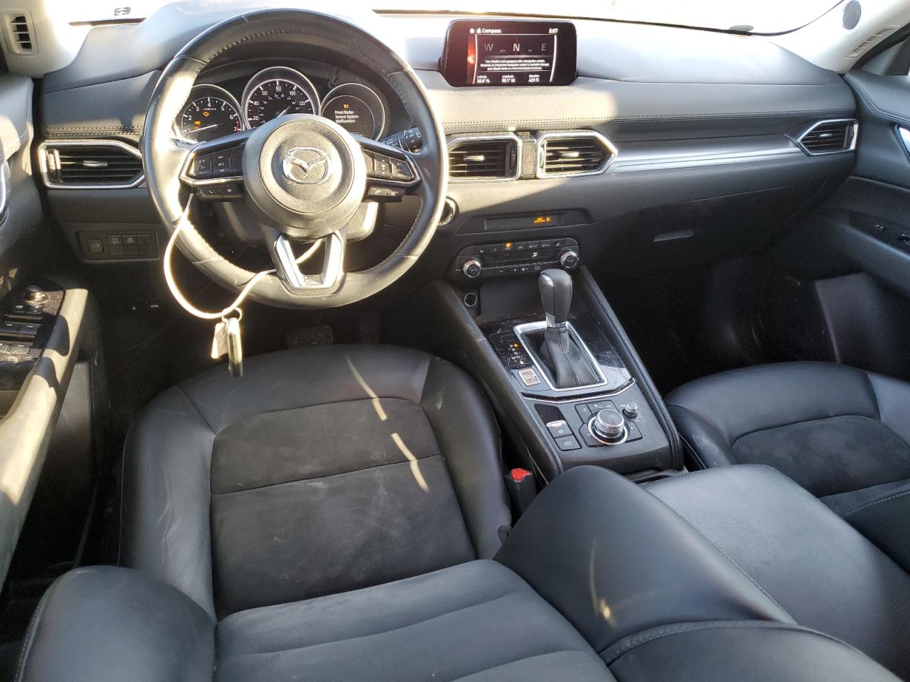 2019 Mazda CX-5 VIN JM3KFACM7K1593064 Copart auction photo, front end damage thumbnail 8