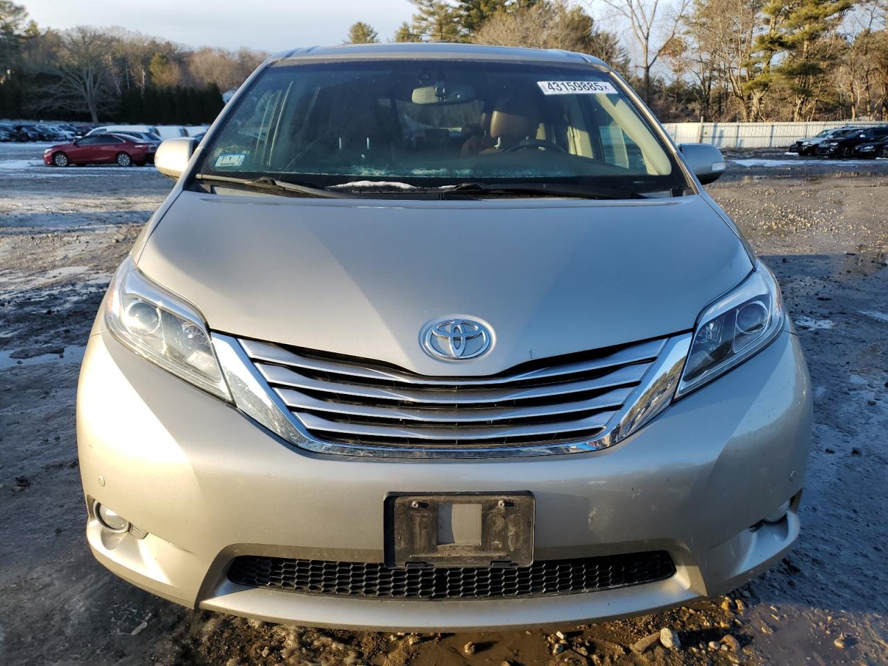 2015 Toyota Sienna VIN 5TDDK3DC4FS110704 Copart auction photo, side damage thumbnail 5