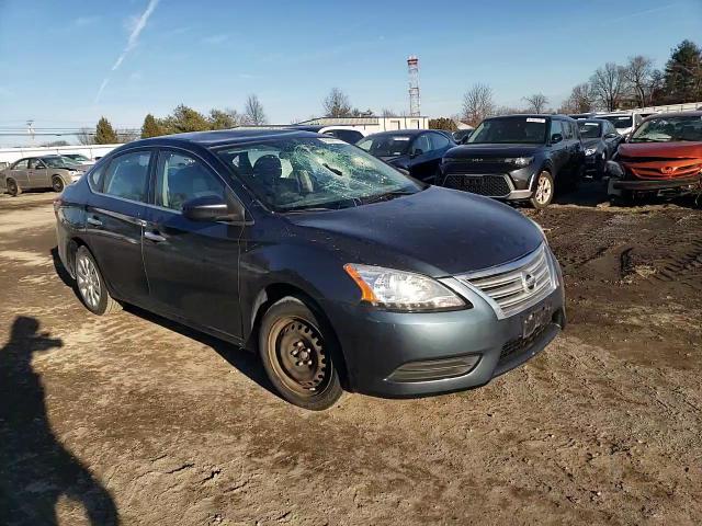 2014 Nissan Sentra VIN 3N1AB7AP6EY244643 Copart auction photo, top/roof / minor dent/scratches damage thumbnail 10