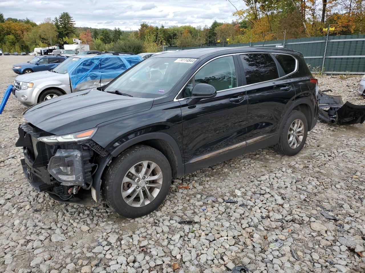 2019 Hyundai Santa Fe VIN 5NMS2CAD0KH007622