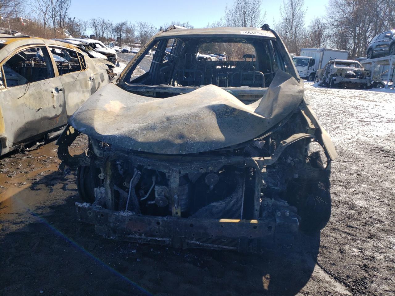 2018 Toyota RAV 4 VIN 2T3BFREV5JW848520 Copart auction photo, burn damage thumbnail 5