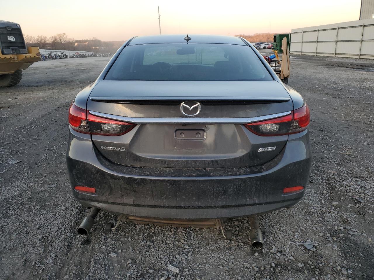 2014 Mazda 6 VIN JM1GJ1W57E1110288 Copart auction photo, rear end damage thumbnail 6