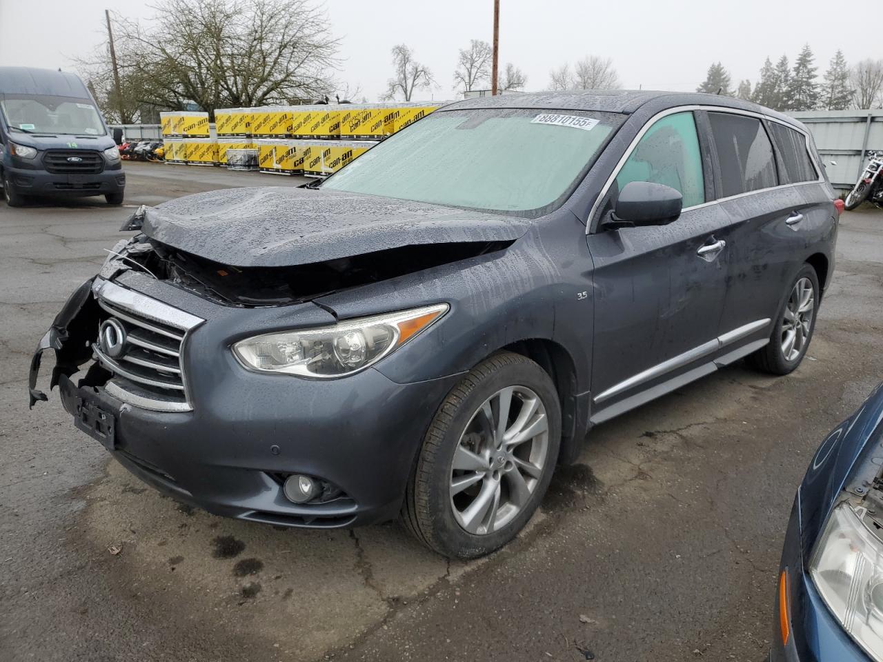 2014 Infiniti QX60 VIN 5N1AL0MN6EC502482 - Copart auction photo