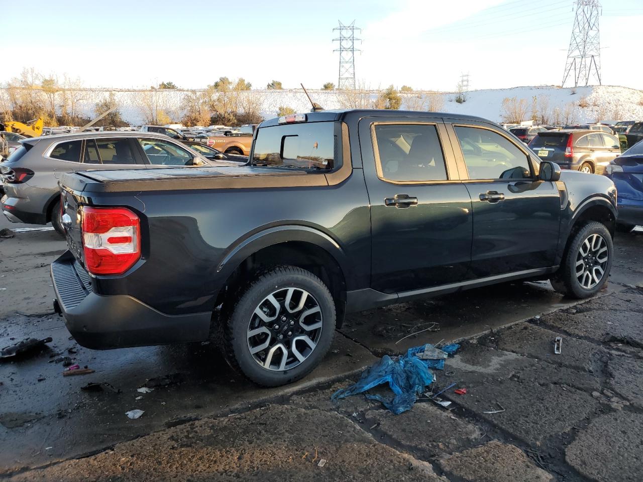 2022 Ford Maverick VIN 3FTTW8E3XNRA69959 Copart auction photo, front end damage thumbnail 3