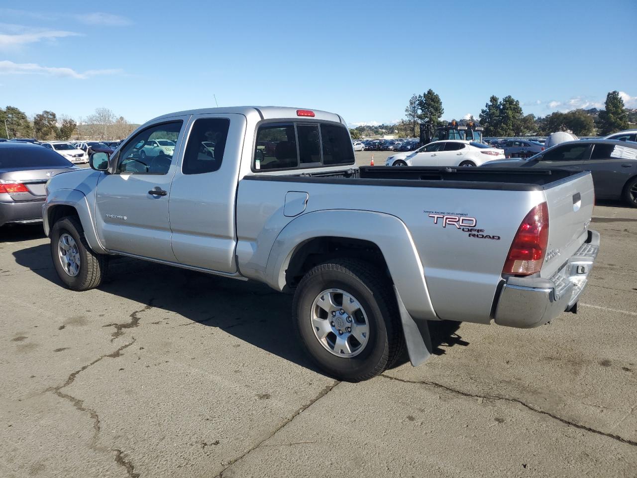 2006 Toyota Tacoma VIN 5TETU62N26Z261300 Copart auction photo, front end / side damage thumbnail 2