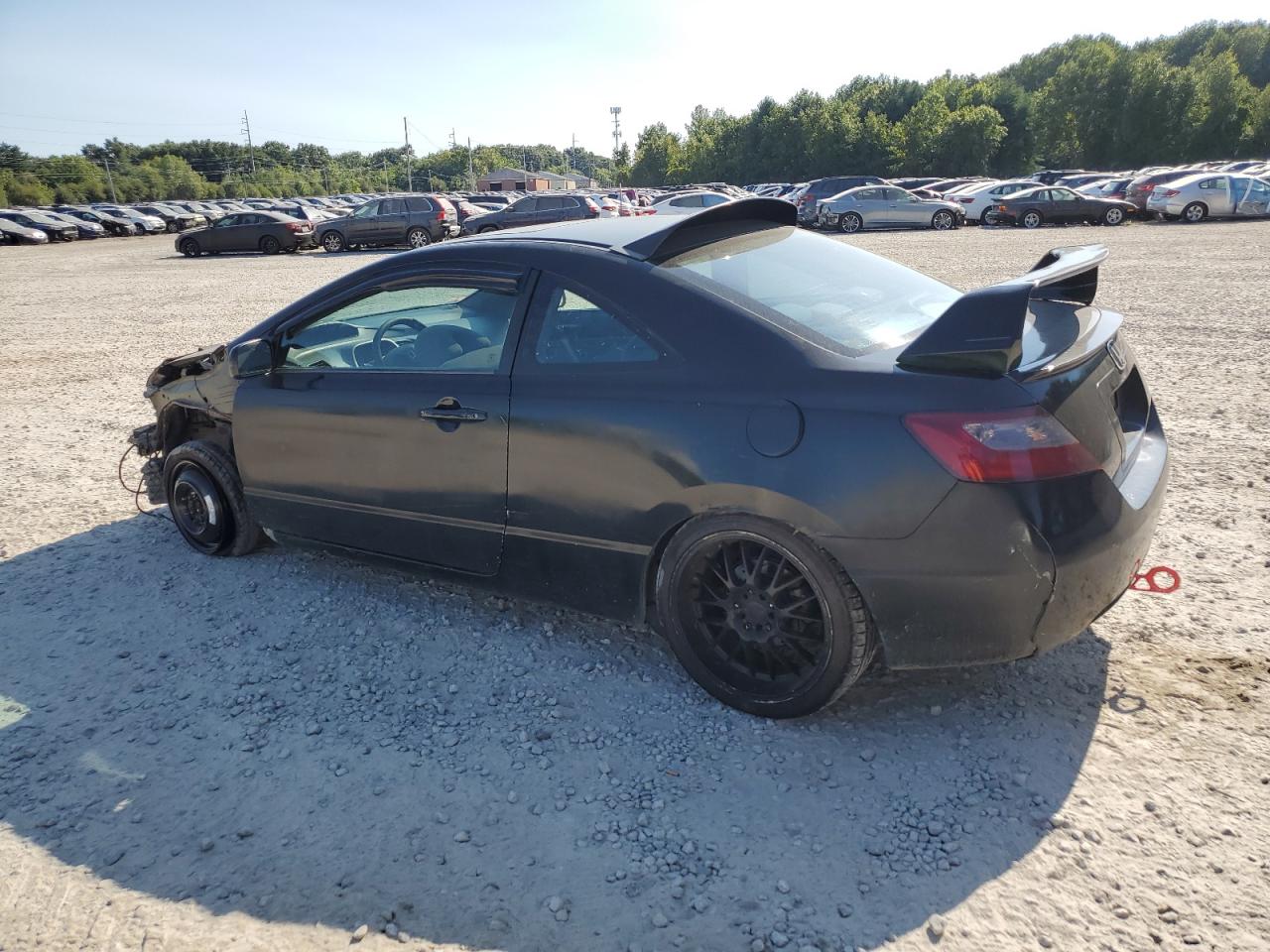 2007 Honda Civic VIN 2HGFG118X7H544822 Copart auction photo, front end / minor dent/scratches damage thumbnail 2