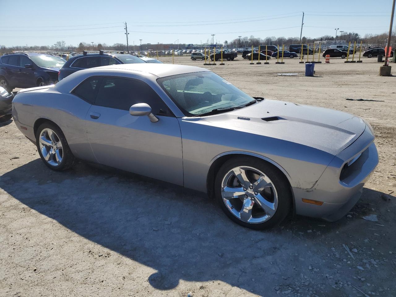 2013 Dodge Challenger VIN 2C3CDYBT2DH591381 Copart auction photo, side / minor dent/scratches damage thumbnail 4