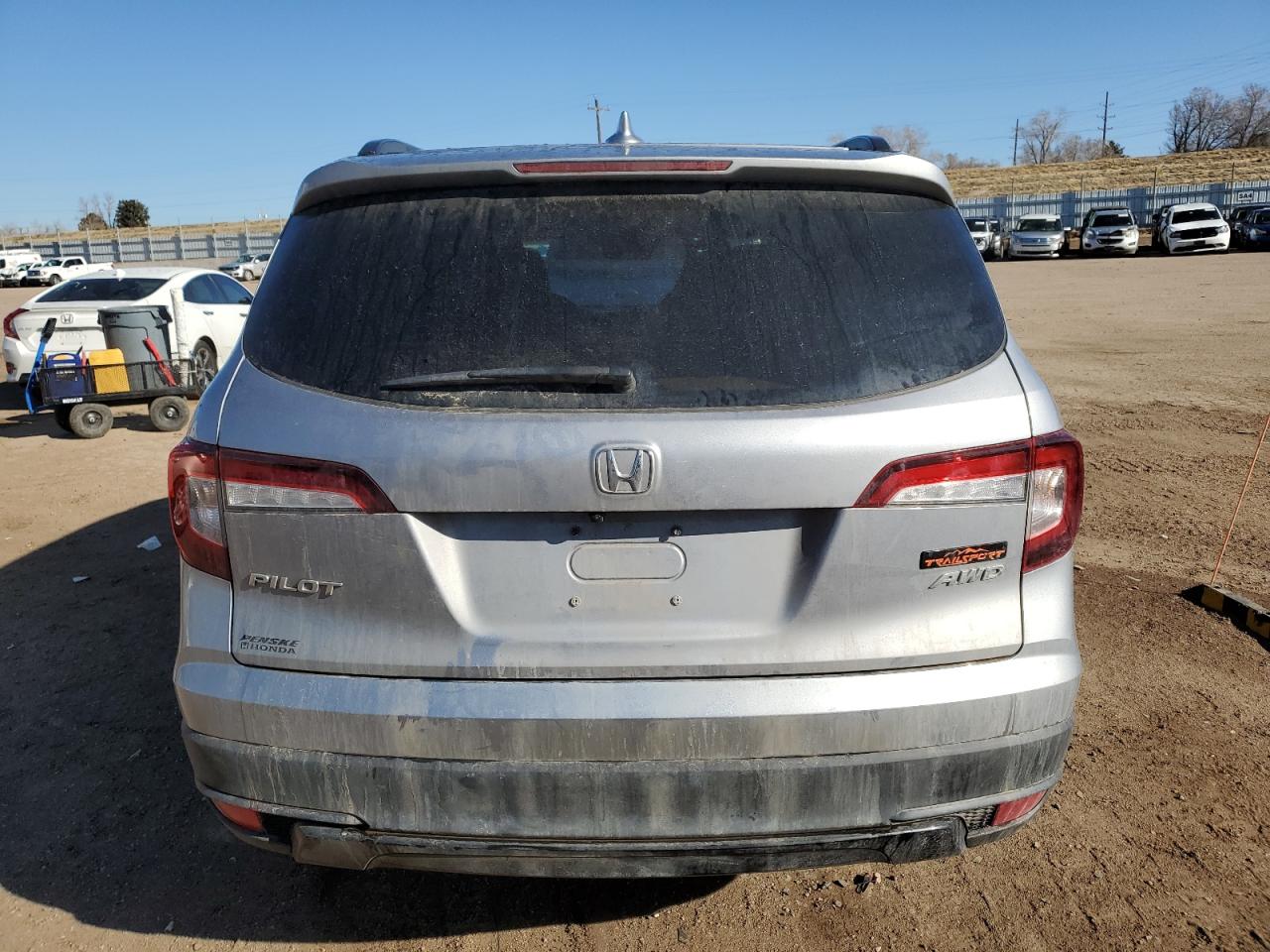 2022 Honda Pilot VIN 5FNYF6H82NB071854 Copart auction photo, mechanical / front end damage thumbnail 6