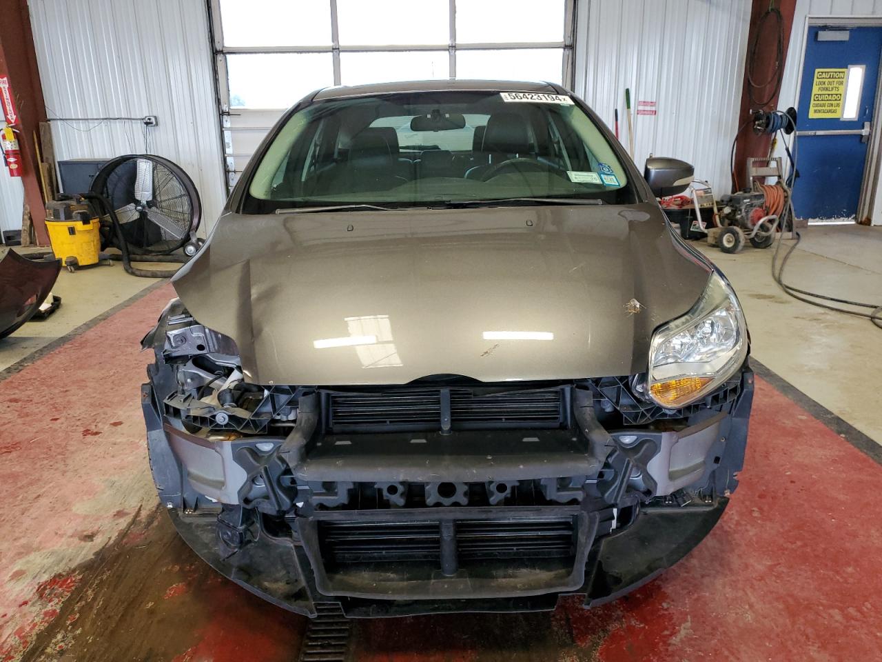 2014 Ford Focus VIN 1FADP3K21EL411450 Copart auction photo, all over damage thumbnail 5