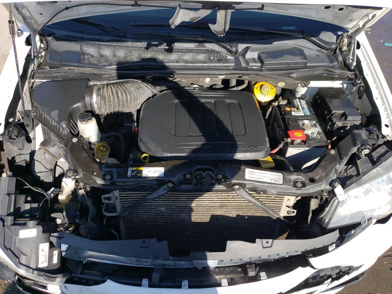 2019 Dodge Caravan VIN 2C4RDGCG7KR611181 Copart auction photo, front end / hail damage thumbnail 12