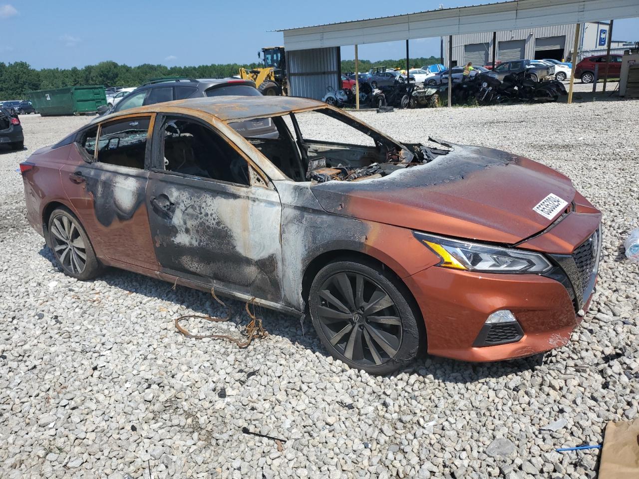2022 Nissan Altima VIN 1N4BL4CV2NN347960 Copart auction photo, burn / replaced vin damage thumbnail 4