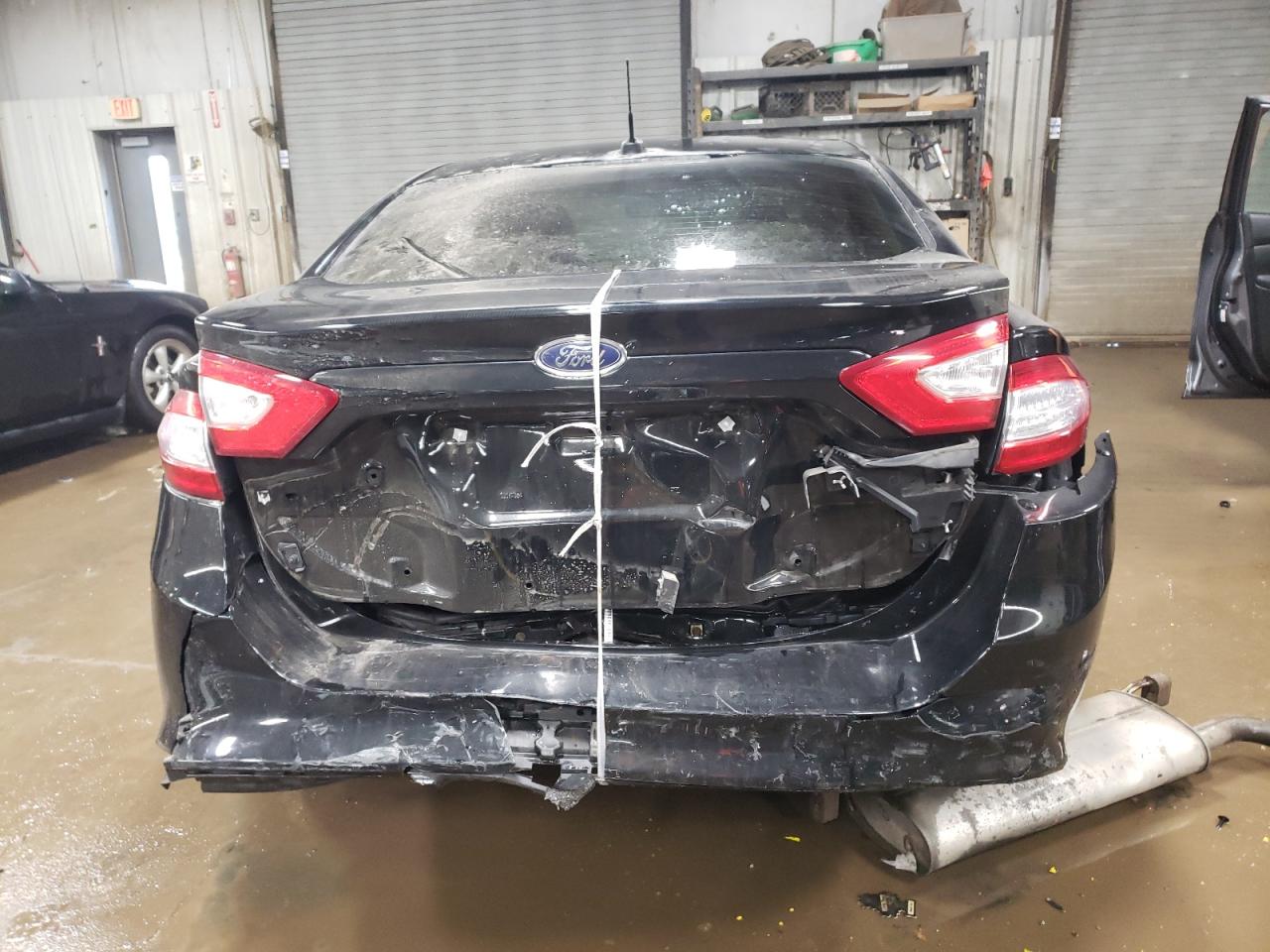 2014 Ford Fusion VIN 3FA6P0HD5ER208787 Copart auction photo, rear end damage thumbnail 6