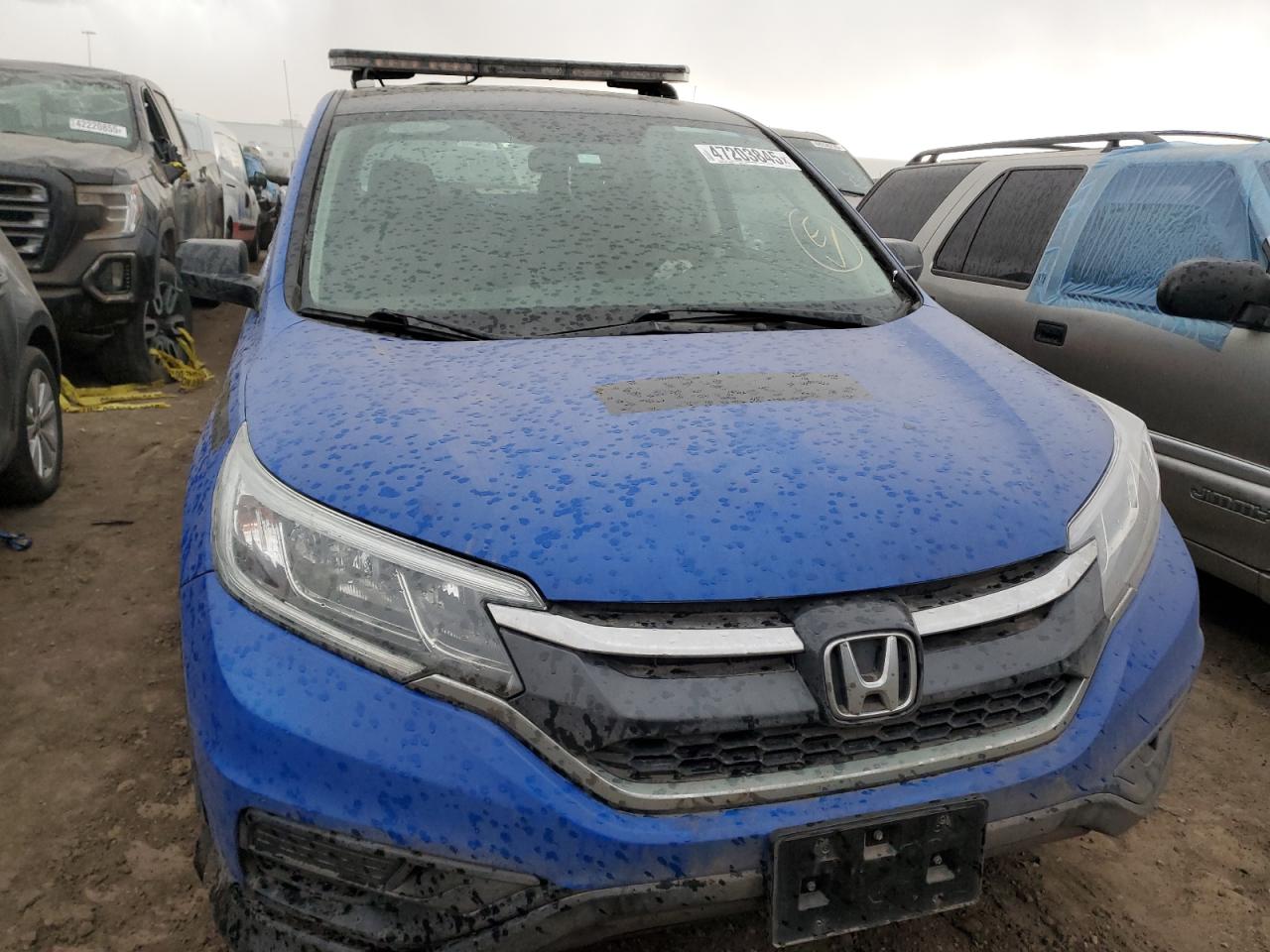2016 Honda CR-V VIN 5J6RM4H32GL132844 Copart auction photo, front end / mechanical damage thumbnail 5