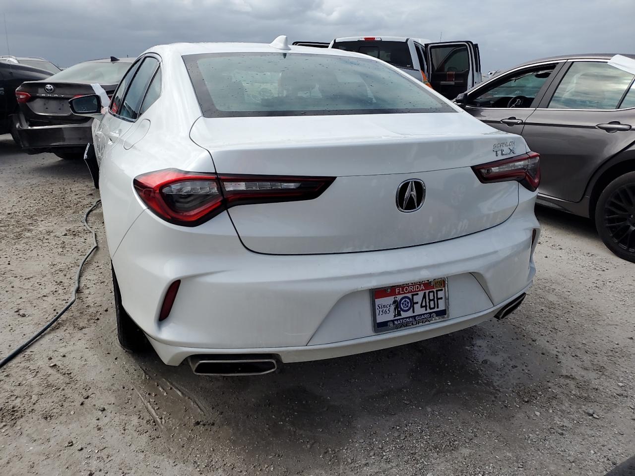 2023 Acura TLX VIN 19UUB5F35PA005999 Copart auction photo, water/flood damage thumbnail 6