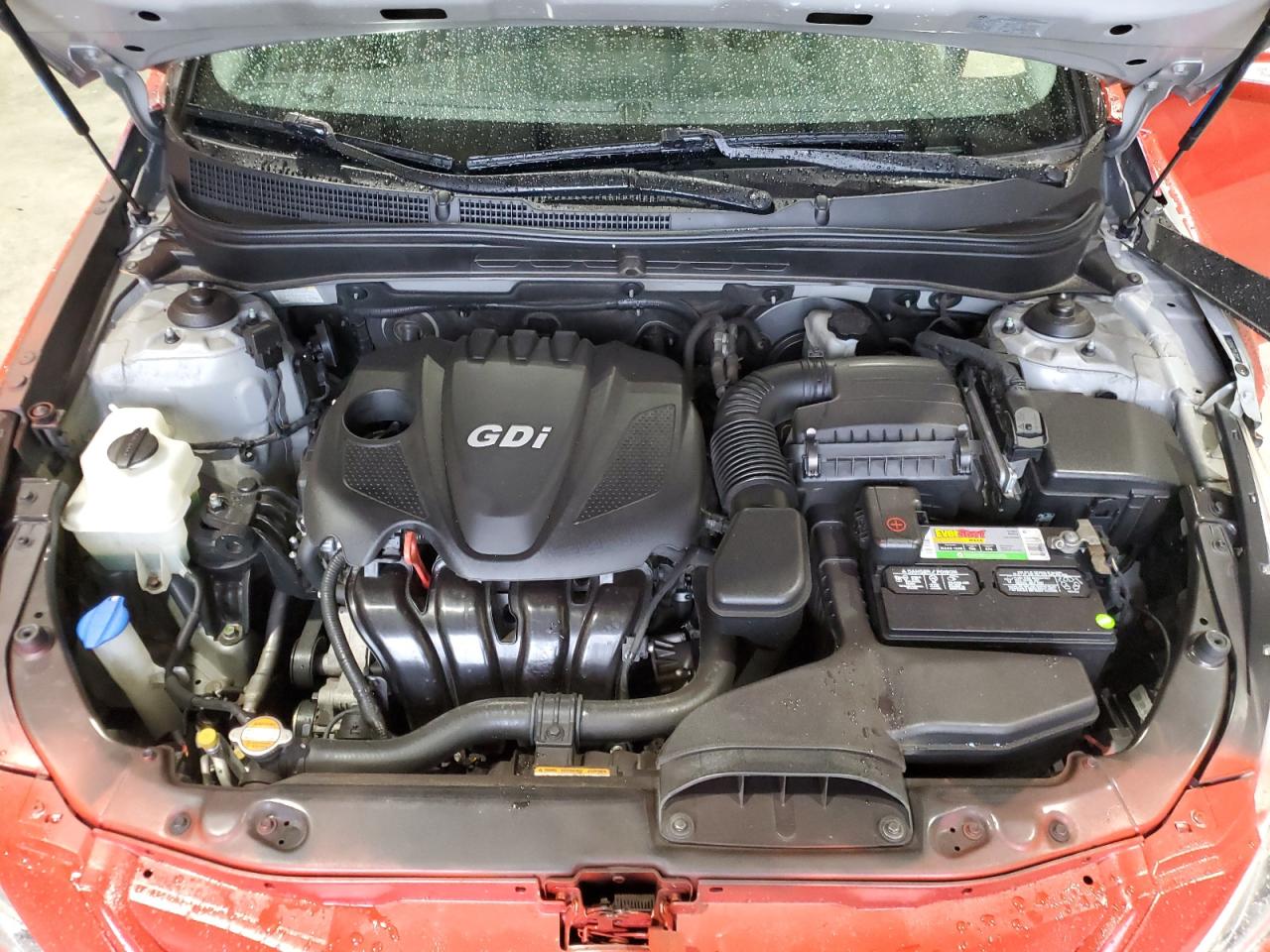 2012 Hyundai Sonata VIN 5NPEC4AC3CH392508 Copart auction photo, undercarriage / front end damage thumbnail 11