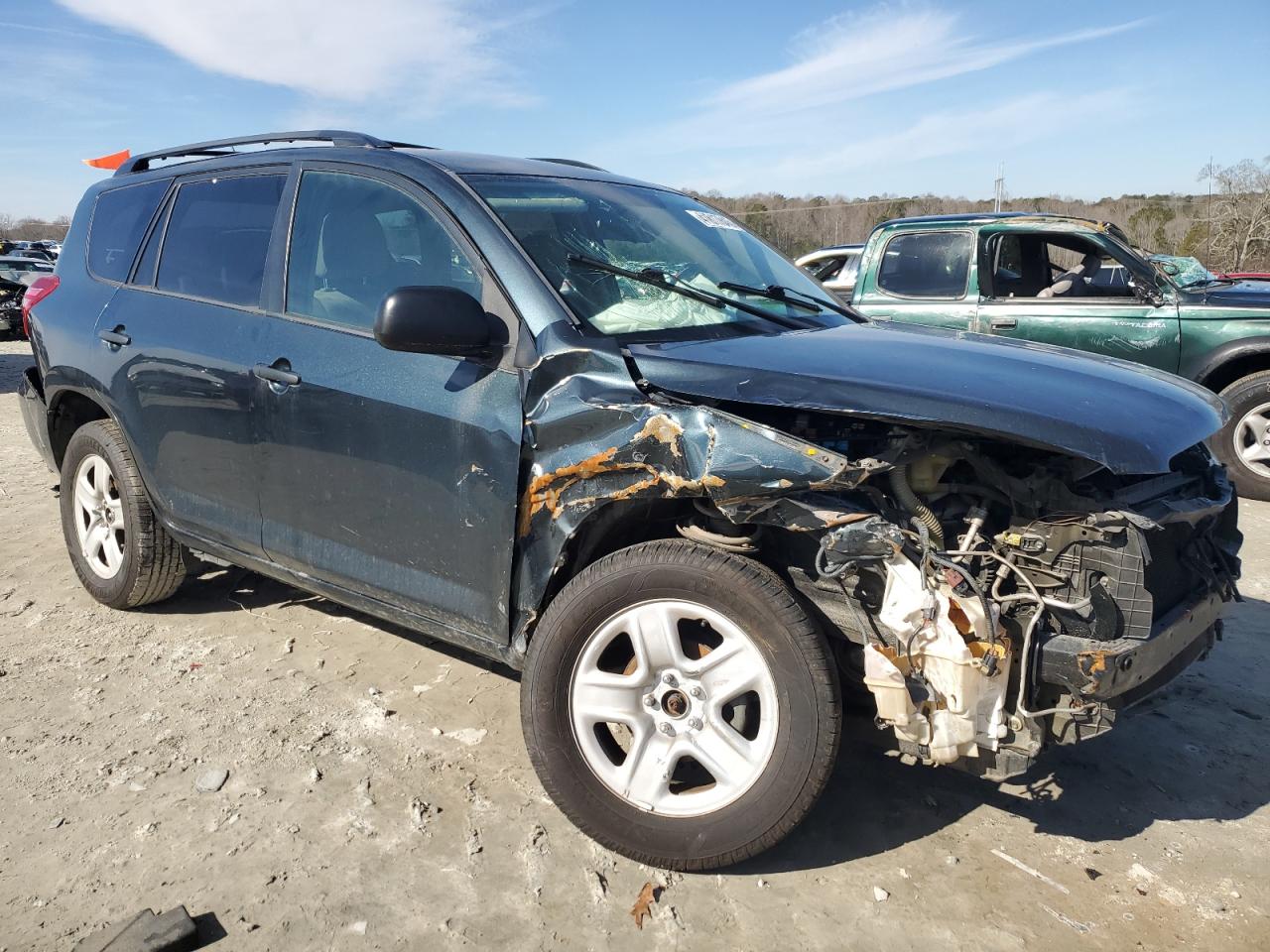 2010 Toyota RAV 4 VIN 2T3ZF4DV6AW046562 Copart auction photo, all over damage thumbnail 4