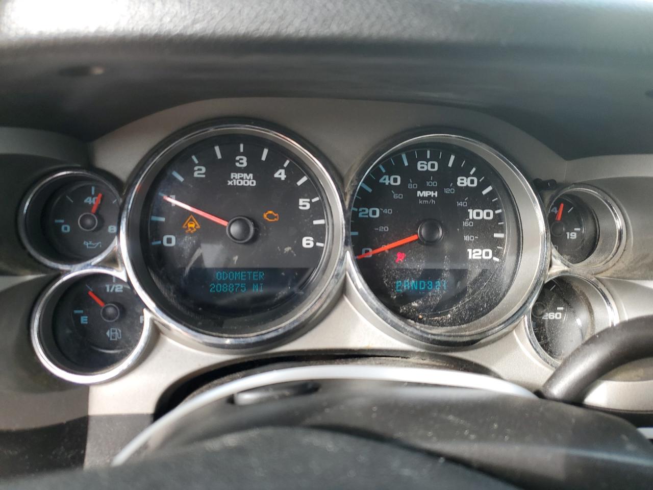 2008 Chevrolet Silverado VIN 3GCEK13M68G185960 Copart auction photo, front end / minor dent/scratches damage thumbnail 9