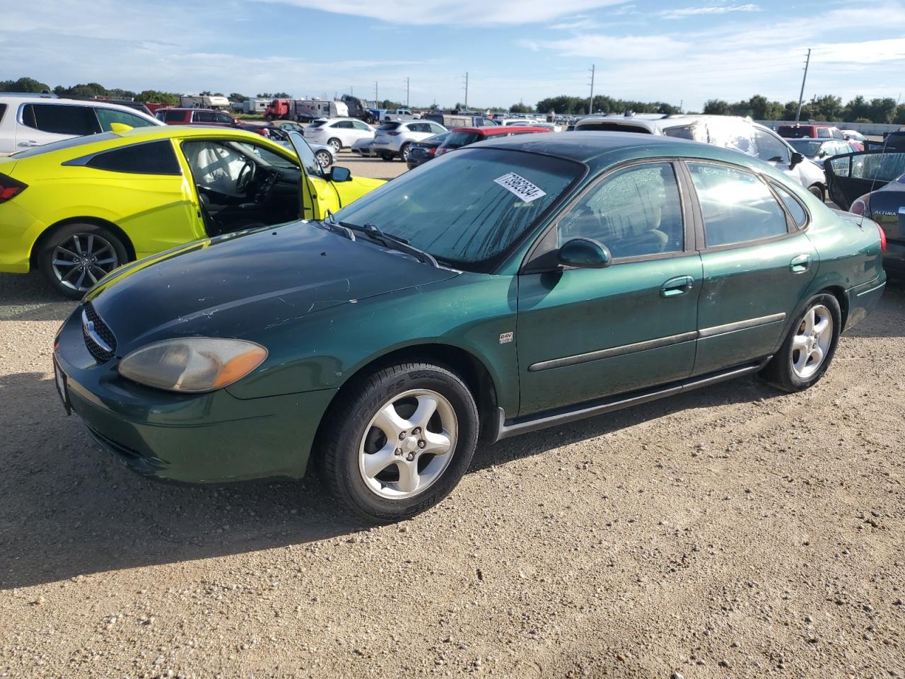 2000 Ford Taurus VIN 1FAFP55S7YA283327