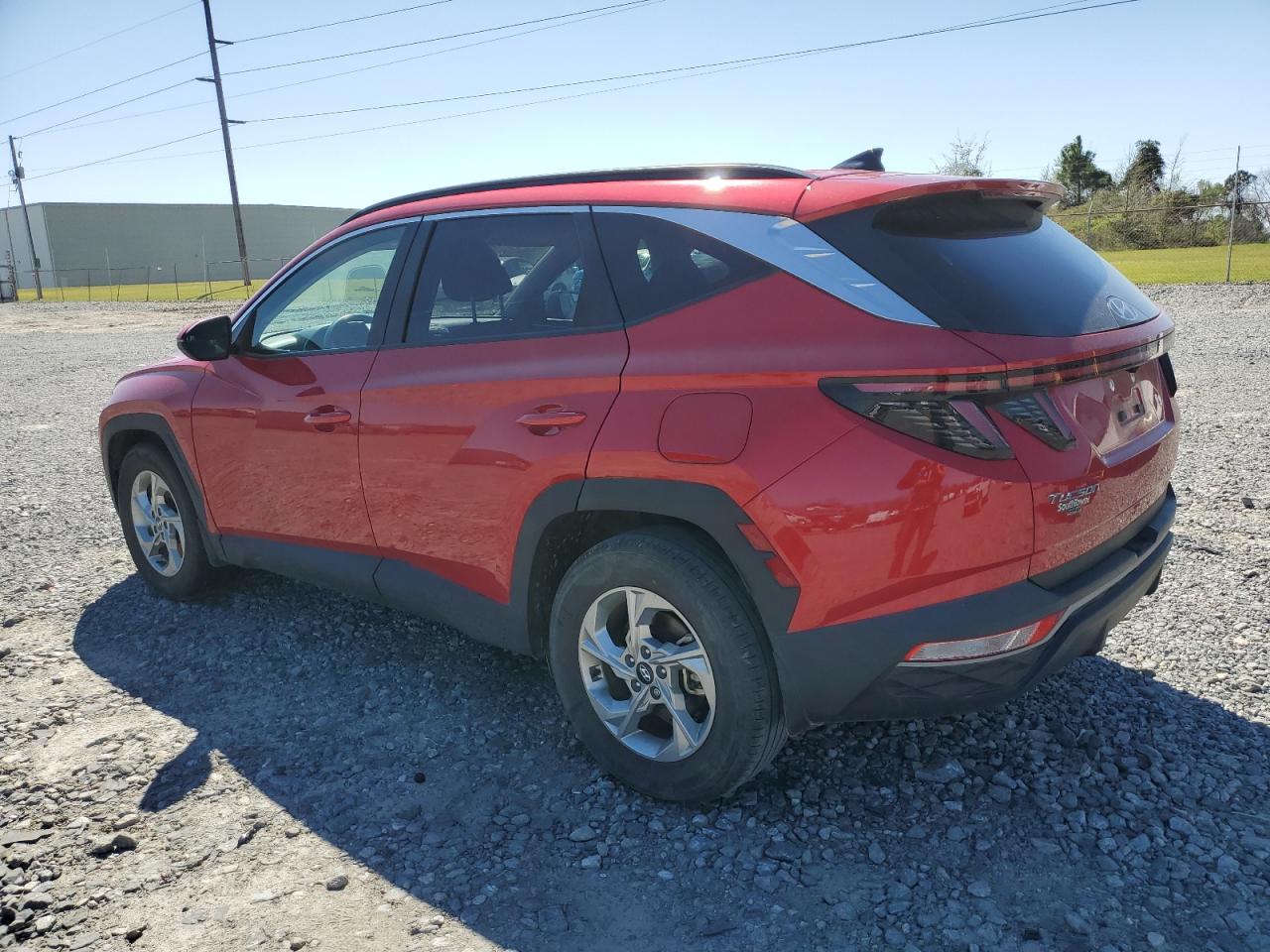 2023 Hyundai Tucson VIN 5NMJB3AE8PH262580 Copart auction photo, front end / side damage thumbnail 2