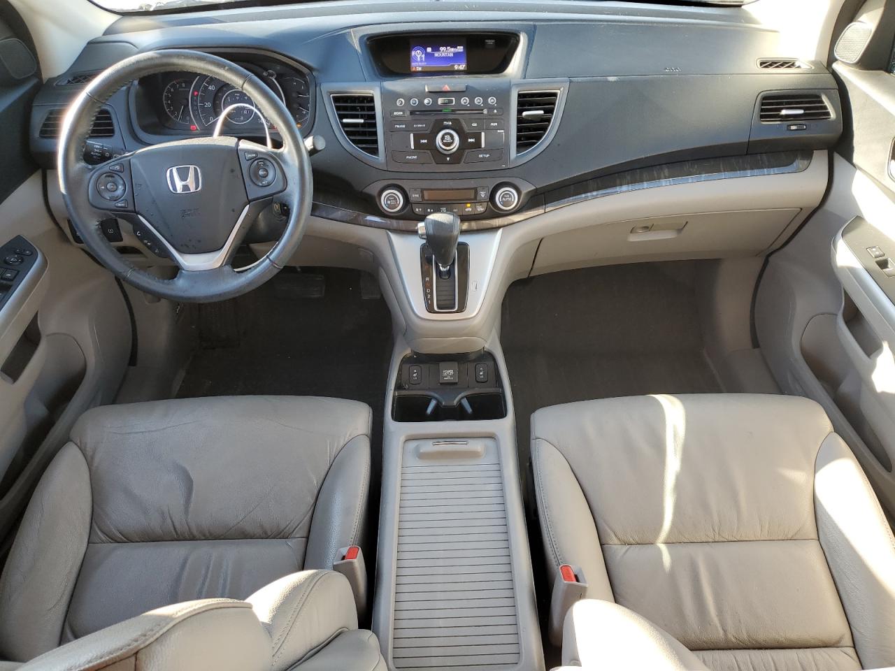 2014 Honda CR-V VIN 2HKRM4H77EH614879 Copart auction photo, front end / side damage thumbnail 8