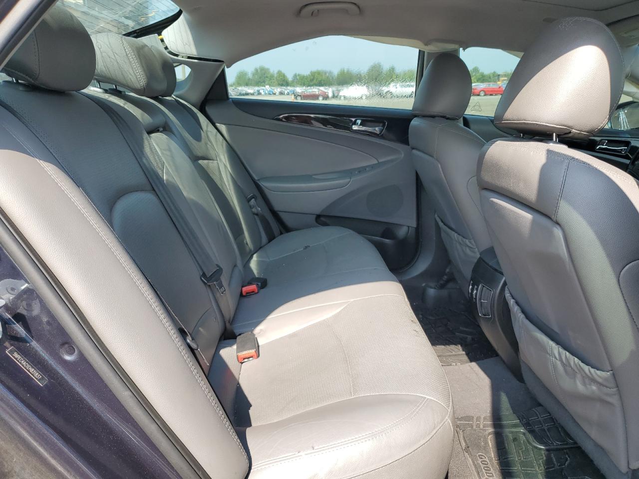 2014 Hyundai Sonata VIN 5NPEC4AC1EH831837 Copart auction photo, front end / side damage thumbnail 10