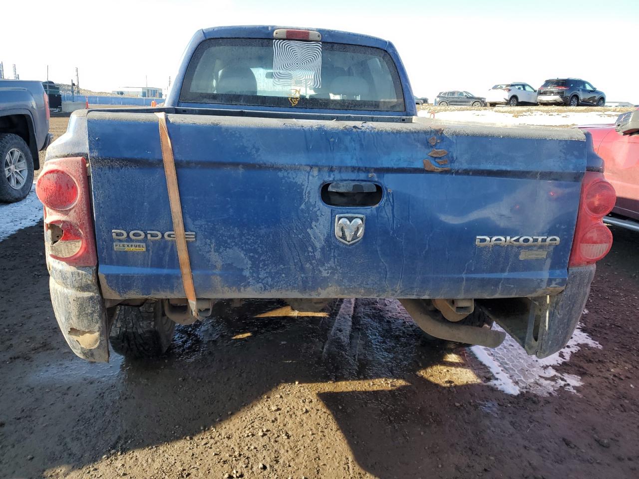 2011 Dodge Dakota VIN 1D7RW3GP6BS683006 Copart auction photo, hail / rear end damage thumbnail 6
