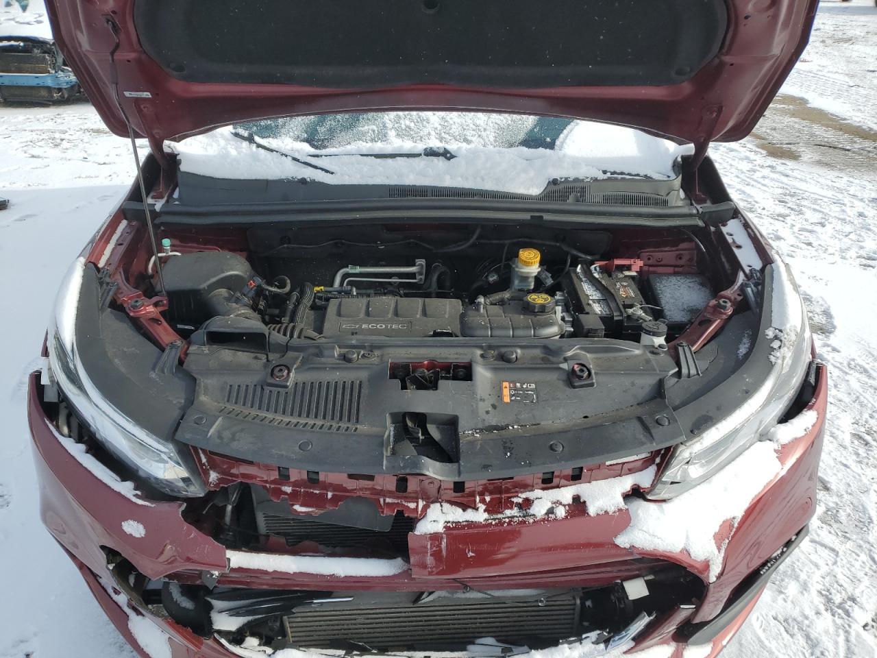 2017 Chevrolet Trax VIN 3GNCJNSB5HL173136 Copart auction photo, front end damage thumbnail 11