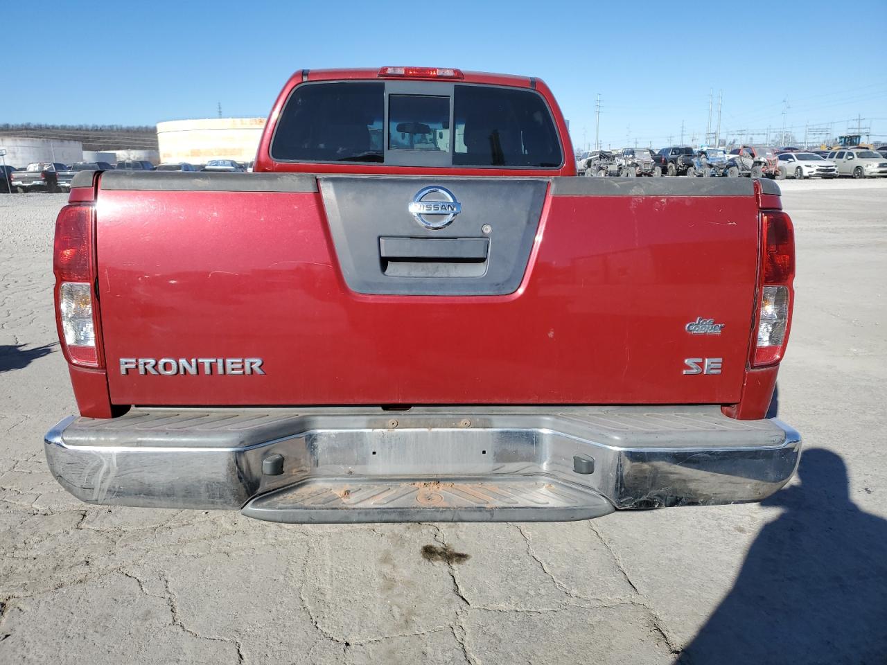 2009 Nissan Navara (Frontier) VIN 1N6BD06T69C422927 Copart auction photo, front end / side damage thumbnail 6