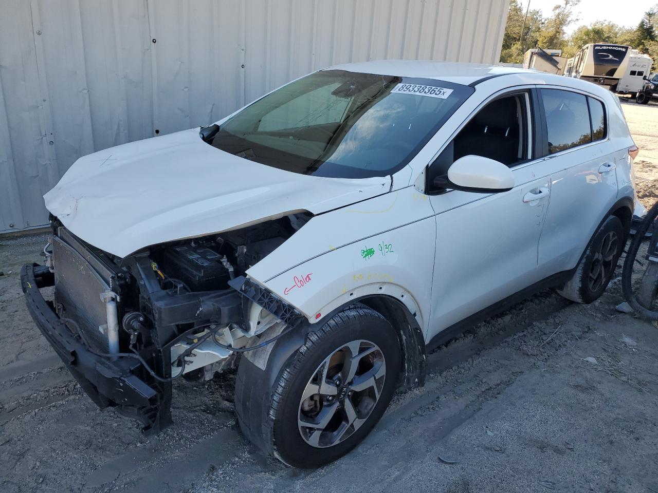 2021 KIA Sportage VIN KNDPM3ACXM7938226