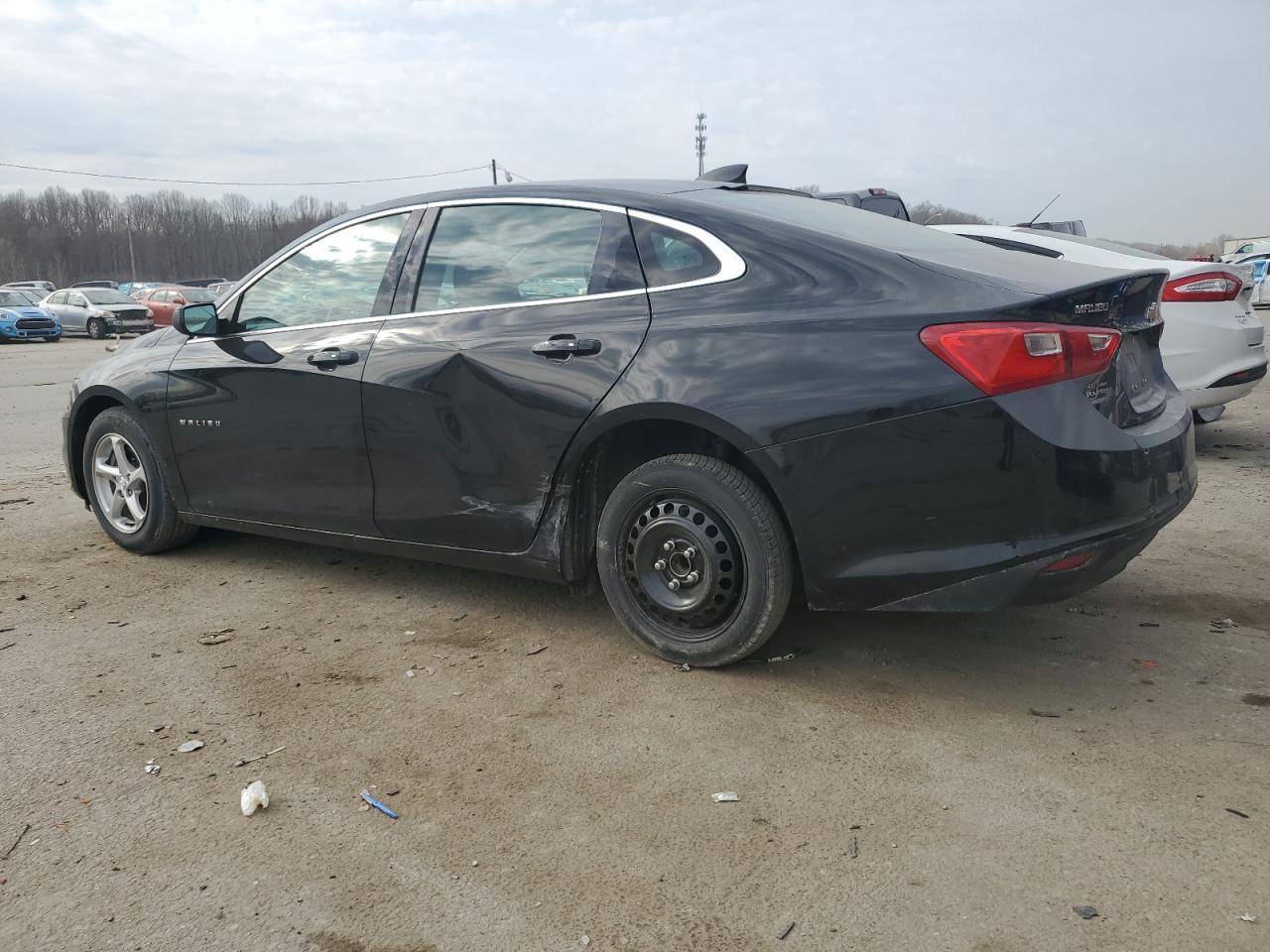 2018 Chevrolet Malibu VIN 1G1ZB5ST5JF289955 Copart auction photo, side damage thumbnail 2